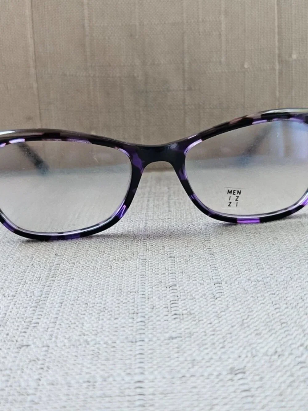 Menizzi Women Eyeglasses Frame Purple Tortoise Eyewear MA3088 Glasses New